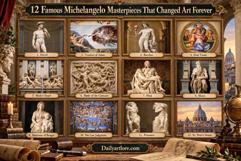12 Famous Michelangelo Masterpieces That Changed Modern Art