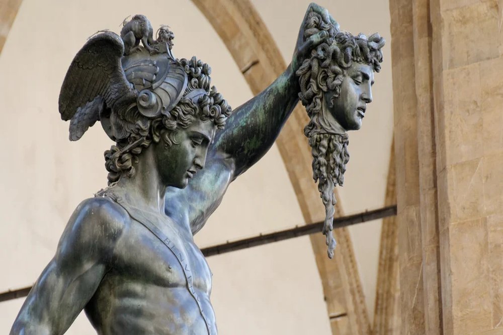 Diosphos Painter, Perseus Escaping With Medusa’s Head, c. 500 BCE