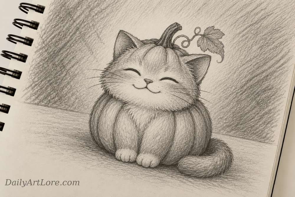 Pumpkin Cat