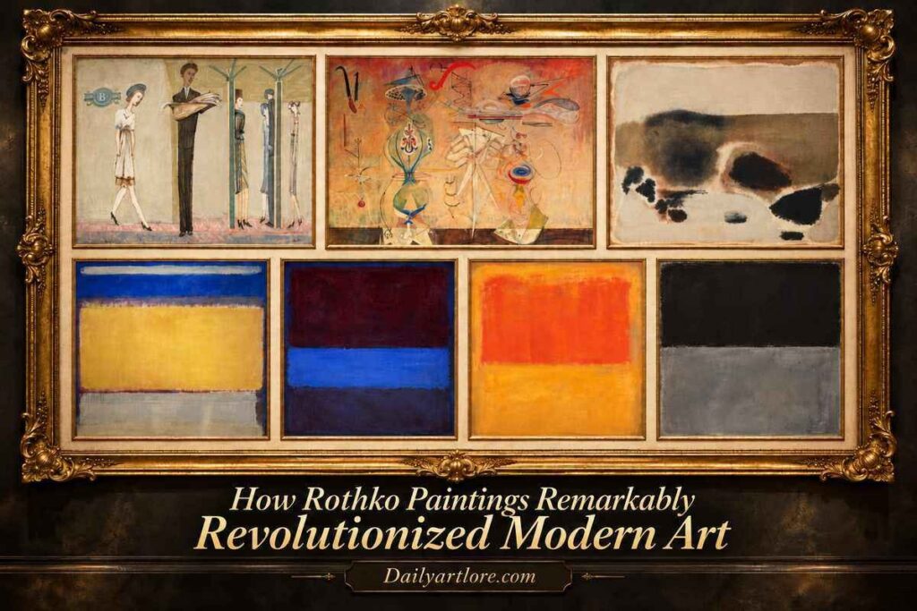 Rothko Paintings From Early Portraits to Iconic Color Fields