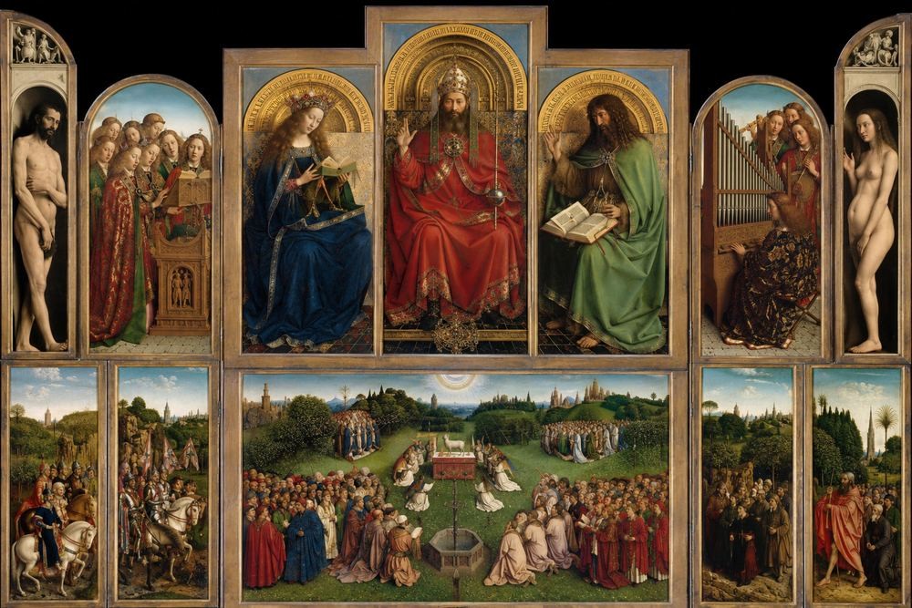 The Ghent Altarpiece – Hubert and Jan van Eyck