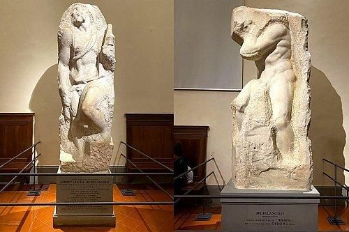 The Prisoners or Slaves – Michelangelo (c. 1519–1534)